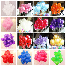 10pcs 10 inch 2.2g Pink Heart Pearl Latex Balloons Inflatable Wedding Decorations Kids Air Balls Happy Birthday Party Supplies 2024 - buy cheap