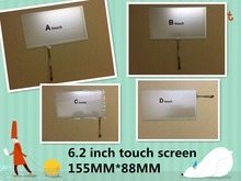 6.2 inch 4 wire resistive touch screen HSD062IDW1 -A00 A01 A02 car DVD navigation screen 155*88 155mm * 88mm 2024 - buy cheap