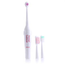 Kemei Adult Toothbrush Electric Massage Toothbrush Massager + 3 Brush Heads 2024 - buy cheap