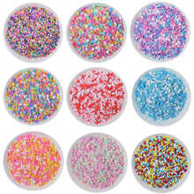 25g Fake Sprinkles for Slime Filler Addition Accessories Clay DIY Fluffy Slime Supplies Beads Cake Dessert Mud Toys for children 2024 - buy cheap