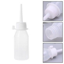 50ml Industrial Glue Gel Oil Applicator Squeeze Bottle Clear White Jet Dispenser 2024 - buy cheap