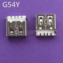 10pcs G54Y 2.0 4Pin A Type Female Socket Connector 2 feet 90 degree Data Transmission Charging Sale at a Loss USA 2024 - buy cheap