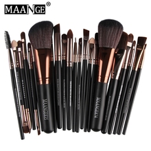 22 pcs da Mulher Beleza Pincéis de Maquiagem Sobrancelha Sombra Em Pó Solto Pincel de Blush de Contorno Cosméticos Make Up Maquiagem Ferramenta Acessórios 2024 - compre barato