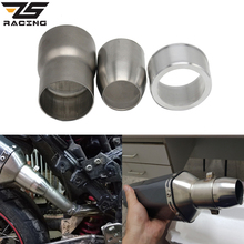 ZS Racing Universal Motorcycle Exhaust Echappement Moto 51-60MM Exhaust Pipe Adapters 38-51MM Adapter 61-51MM Connector 2024 - buy cheap