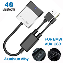 CHELINK Handsfree AUX Bluetooth Car Kit AMI/MDI/MMI Audio Interface Adapter Car Bluetooth Auto with USB Jack 3.5 Cable for BMW 2024 - buy cheap