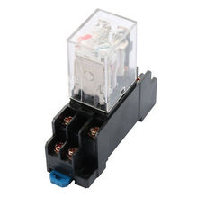 AC 220V/240V Coil 8 Pin DPDT General Purpose Power Relay JQX-13F w Socket 2024 - buy cheap