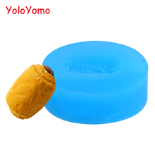 G131YL Pastry Bread Mold Silicone Flexible Mold Decoden Miniature Mold Sweets Polymer Clay Food Mold Charms Resin 2024 - buy cheap