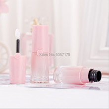 10/30/50pcs Pink Empty Lip Gloss Tube Mini Refillable Bottles Lips Balm Bottle Brush Container Portable Lipgloss Tube 2024 - buy cheap