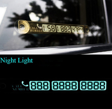 Car Telephone Number Card Sticker car Accessories for Hyundai ix35 iX45 iX25 i20 i30 Sonata Verna Solaris Elantra Tucson 2024 - buy cheap