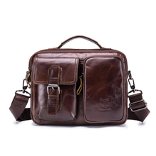 Мужской портфель, сумка-тоут, мужская сумка-мессенджер, дорожная сумка для ноутбука, мужская деловая кожаная сумка, мужской портфель из натуральной кожи 2024 - купить недорого