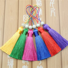 5PCS Multicolor Jade Bead Tassels For Jewelry DIY Curtain Garments Decorative Accessories Key Car Bag Pendant Craft Tassel Trim 2024 - buy cheap