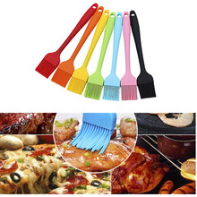BBQ Brush Oil Brushes Silicone Basting Pastry Brush For Cake Bread Butter Baking Tools Kitchen Accessories Multi Color 21*3cm 2024 - buy cheap