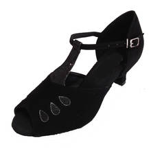 Women's Girl's Latin Salsa Ballroom Party Open Toe Dance Shoes Dance Sandals Customized Heel  Dancing Shoe 2024 - buy cheap