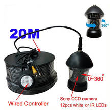 20M Cable Rotate 360 Degree 600TVL CCTV Underwater Fishing Camera 2024 - buy cheap
