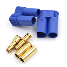 1 Set 5.0mm RC EC5 Banana Bullet Plug Male Female Connector Gold 2024 - buy cheap