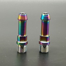 Tornillos de perno de freno en V, piezas de reemplazo para reparación de bicicletas de titanio, Arco Iris, M6x16mm y M10x1.25mm, 2 uds. 2024 - compra barato