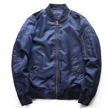 Ma1 jaqueta masculina de tamanho grande, casaco fino de primavera com força aérea do exército tamanho grande para homens 2024 - compre barato