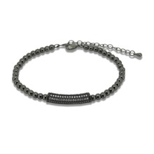 1pc Fashion Men Jewelry 4 Colors Charm Anil Arjandas Bracelets White CZ Beaded Bracelets for Gift 2024 - buy cheap