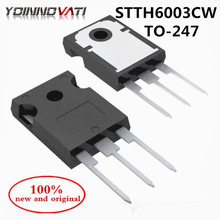 STTH6003CW STTH6003 TO-247 выпрямитель с быстрым восстановлением 60A 300V 100% новый и оригинальный 2024 - купить недорого