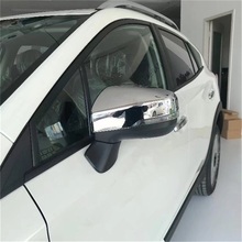 ABAIWAI автомобильный Стайлинг для Subaru XV Crosstrek 2018 2019 ABS хромированное боковое зеркало заднего вида крышка зеркала заднего вида отделка 2024 - купить недорого