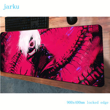 Tokyo ghoul padmouse 900x400x3mm, mousepad para jogos, laptop, computador, telefone móvel, computador 2024 - compre barato