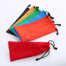 5Pcs/Set Colorful Microfiber Sunglasses Eyewear Pouch Spectacle Glass Cloth Bag Pouch Custom Glasses Pouch Optical Protecter Bag 2024 - buy cheap