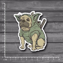 Wearing a sweater dog On Laptop Notebook Skin Stickers Snowboard Luggag Decal For kid Toy Suitcase Stationery Stickers[single] 2024 - buy cheap