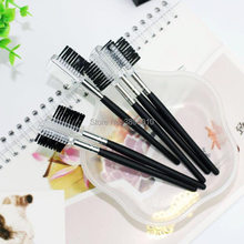 Functional Makeup Brush Eyebrow Eyelash Comb Brush Eyebrow 2 in 1 Make up Brushes Cosmetic Tool F1145 2024 - buy cheap
