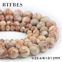 Btfbes-colar de pedras para artesanato, cores variadas, 6, 8, 10, 12mm 2024 - compre barato