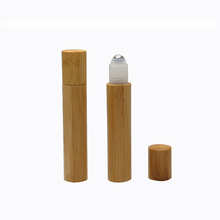 15ml Bamboo Aromatherapy Perfumes Roll On Bottle with Steel Roller Ball DIY Essential Oil Cosmetic Subpackage Container Lip Balm 2024 - buy cheap