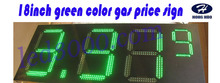 Big gas price sign 8.889 green color 18inch 4digits green led gas price sign 2024 - buy cheap