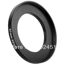 NEW 37mm-52mm BLACK Aluminum metal 37-52 mm 37 to 52 37mm to 52mm Step Up Ring Filter Adapter  Wholesale! free delivery 2024 - buy cheap