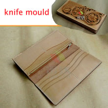 DIY leather craft women folded wallet knife mould hand punch tool 1 2024 - buy cheap