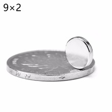 Magnet 9mm * 2mm N35  Disc NdFeB Rare Earth Magnet 9*2 mm Neodymium Magnets Craft Bulk Small Round Cylinder Sheet 2024 - buy cheap