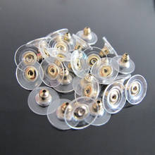 10pcs/lot Gold Silver Plated Earring Backs Bullet Stoppers Earnuts Ear Plugs Alloy Findings Jewelry Accessories 2024 - buy cheap