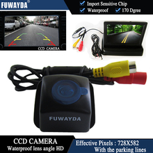 FUWAYDA Color CCD Car Rear View Camera for Toyota Prius 06-10/Camry 09 10/Aurion 06-11+4.3 Inch foldable LCD Monitor WATERPROOF 2024 - buy cheap