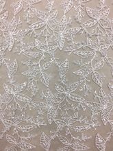 5yards Latest African Lace Fabrics Embroidered French S-6144 Net tulle Lace Fabric with full beads Embroidered Net Lace Cloth 2024 - buy cheap