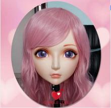 (Kig201)Gurglelove mujer dulce chica resina media cabeza Kigurumi BJD máscara Cosplay Anime japonés papel Lolita máscara Crossdress muñeca 2024 - compra barato