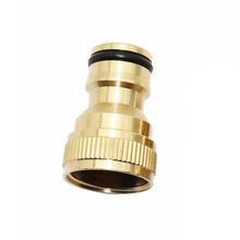 1/2" Thread Quick Connector Brass Tap Connector for Agriculture Garden Irrigation Watering Hose Pipe Fitting Adapter 2 Pcs 2024 - buy cheap