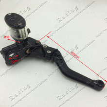 Hydraulic Brake Lever for Electric Scooter Motorcycle With Mirror Mounts Brake Lever CNC 5 gear adjuster Transparent Oil Cup 2024 - buy cheap