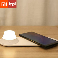 Xiaomi Yeelight Wireless Charger LED Night Light Magnetic Attraction Fast Charging for iPhone Samsung Huawei Xiaomi 2024 - buy cheap