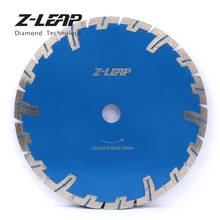 Z-LEAP 9inch 230mm Diamond Saw Blade Protective Teeth For Cutting Granite Sandstone Concrete Circular Saw Diamond Cutting Disc 2024 - buy cheap