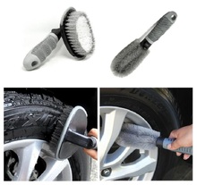 1 PCS Tire brush Car Truck Motorcycle Bicycle Washing Cleaning tool Wheel Tire Rim Scrub Brush Car Brush Tool 2024 - buy cheap