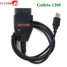 EOBD2 Galletto 1260 ECU Flasher interfaz de coche Galleto 1260 Cable herramienta de diagnóstico de Chip ECU fit EDC16 EDC15 FTDI Cable de chips 2024 - compra barato