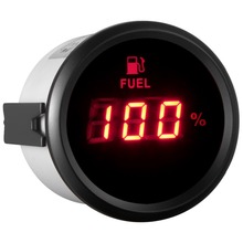 SAMDO-medidor de nivel de combustible Universal, dispositivo Digital de señal de 0-190ohm, 52mm, para barco, coche y motocicleta, 12V/24V 2024 - compra barato
