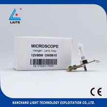 Topcon OMS610 12v 50w slit lamp bulb 12v50w microscope halogen lamp Topcon OMS-610 free shipping-3pcs 2024 - buy cheap