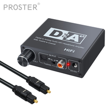 Conversor adulto 192khz digital para analógico 3.5mm, bidirecional spdif coaxial e toslink ótico digital, repetidor de sinal de áudio 2024 - compre barato