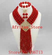 Fashion New Dubai Jewelry Set Bridal Jewelry Sets Statement Necklace African Beads Jewelry Set Free Shipping BS305-6 2024 - buy cheap