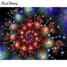 REALSHINING Flowers Mandala 5D DIY Diamond Painting Full Square Diamond Embroidery Cross Stitch Rhinestones Mosaic Decor FS1336 2024 - buy cheap