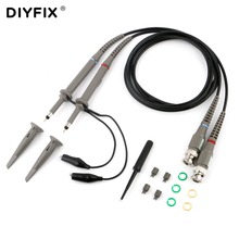 DIYFIX-Sonda de osciloscopio TP6100, Clip de precisión, DC-100MHz, 100MHz, pinzas de cocodrilo, 2 uds. 2024 - compra barato